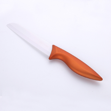 Coltello Santoku in ceramica con manico in rame da 6 pollici