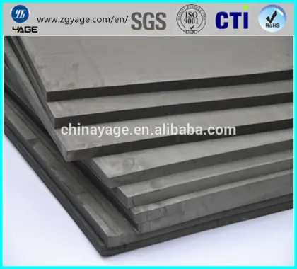 Black glassfiber anti static sheet with closed cell packing foma