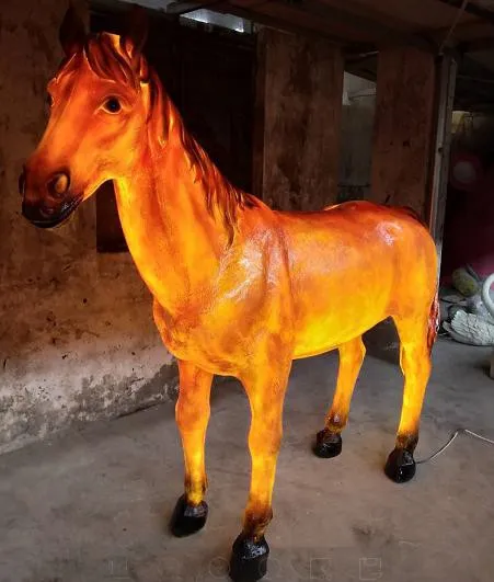 Simulation Luminous Horse Lights