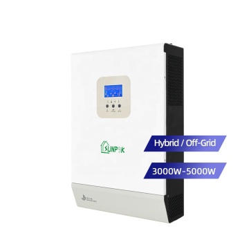 Sunpok 48V MPPT 5KW Hybrid Inverter: High-Frequency Solar Inverter with Intelligent Pure Sine Wave Technology for Off-Grid Systems
