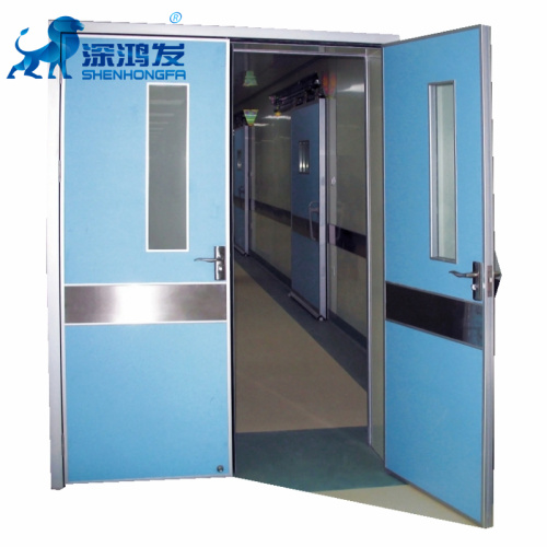 Seamless Seal Aluminium Alloy Hospital Swing Door