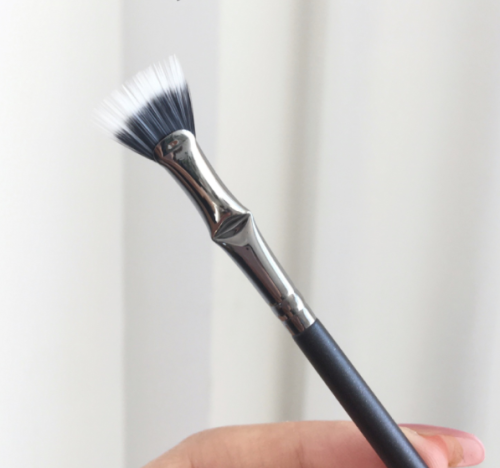 Lash Cosmetic Fan Brushes Rengöringsborste för ögonfransförlängning