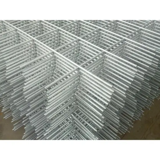 Galvanized mesh building floor heating