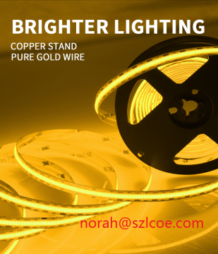 Promotion DC12/24V 420 Led 8mm led cob strip light