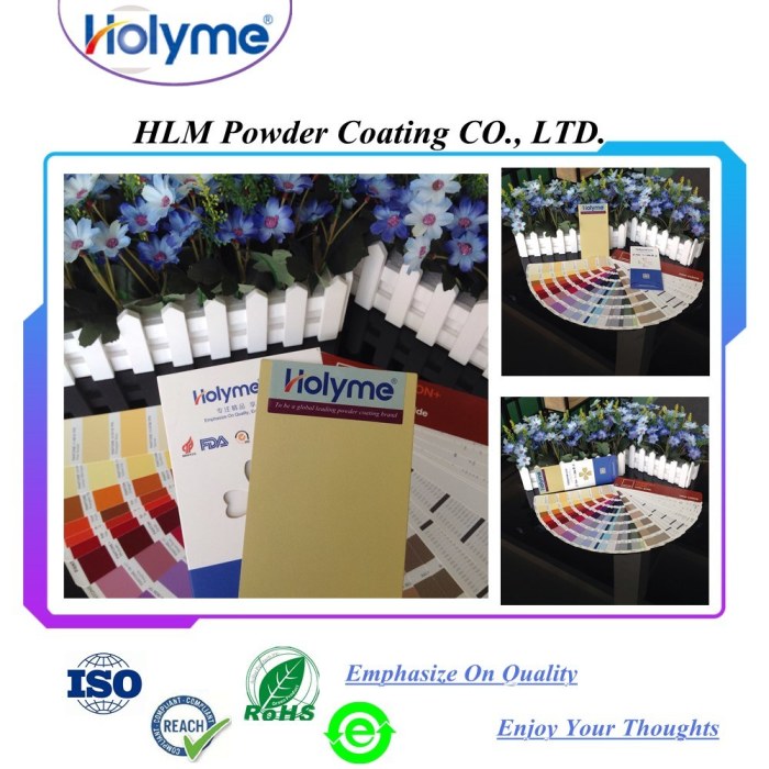 लाल दर्पण-प्रभाव पाउडर कोटिंग