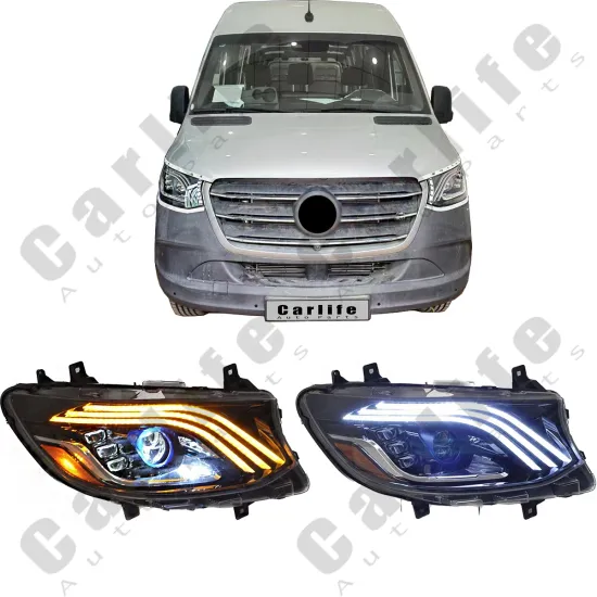 Auto Lamps Sprinter 907/910 LED Upgrade for Mercedes-Benz Sprinter 2019-2023 Facelift