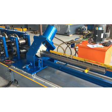 Storage rack shelf frame roll forming machine