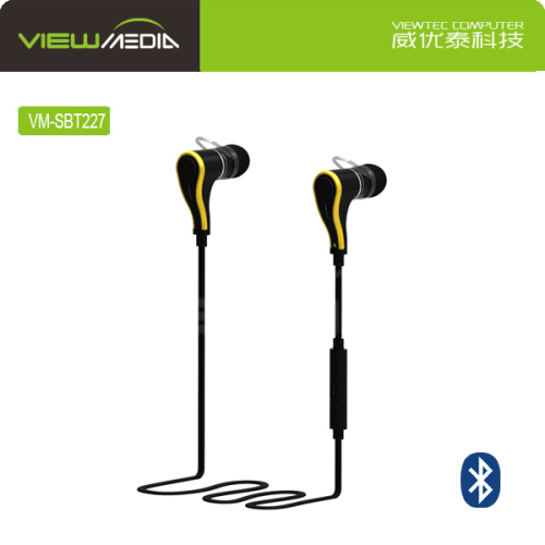 2016 Viewmedia headphones shoelace earphone with bluetooth VM-SBT227