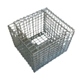 Muro de retenção de Gabion soldado modular para design de paisagem