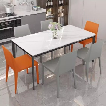 Modern Imported Natural Marble Table Cover for Dining Room Sets