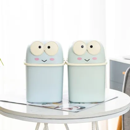 Whimsical Frog Trash Can for Modern Living