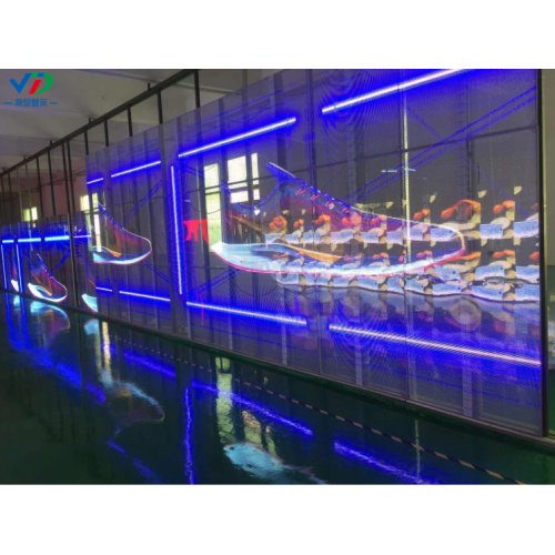PH10.4-10.4 Advertising Transparent LED Display 1000x500mm