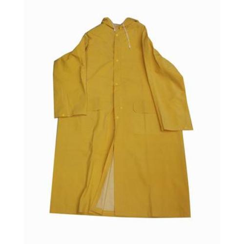 long Pvc Polyester Raincoat