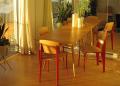 Cadeira de jantar padrão / cadeira de madeira compensada Jean Prouve