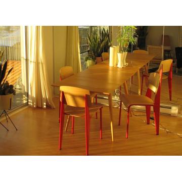 Silla de comedor estándar / Silla de madera contrachapada Jean Prouve