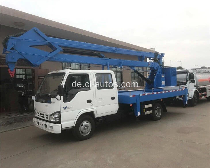 Isuzu Double Row Folded Arm Luftplattform LKW