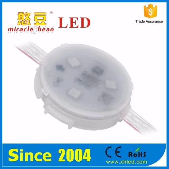 45mm rgb full color pixel led waterproof 30000h lifespan 24VDC smd 5050 pixel led