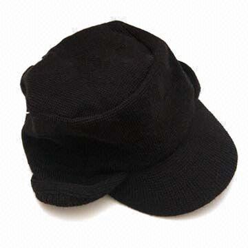 Sports Cap, Made of 100% Acrylic, Suitable for Men