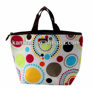 Fancy Beach Insulated Wine Bottle Picnic Lunch Cooler Bag
