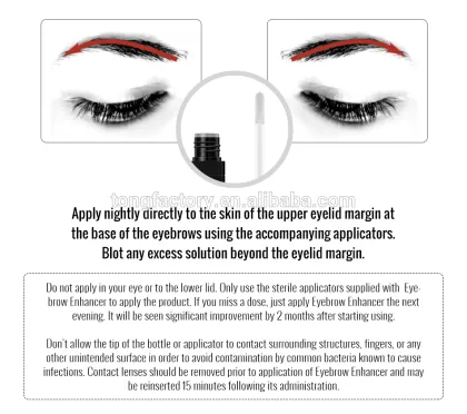 Advanced Herbal Eyebrow Growth Serum - 7 Day Effective Formula