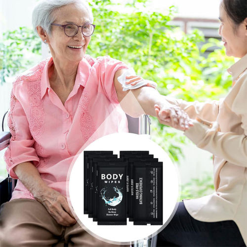 Khăn tắm dùng một lần được đóng gói riêng