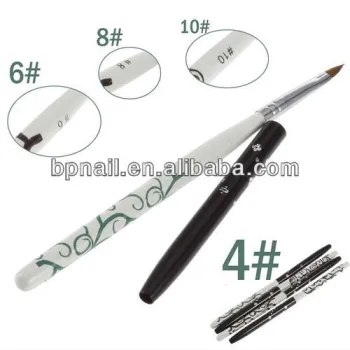 Acrylic Nail Art Tip Builder Brush Pen Drawing Painting Dot Dotting Beauty Tool