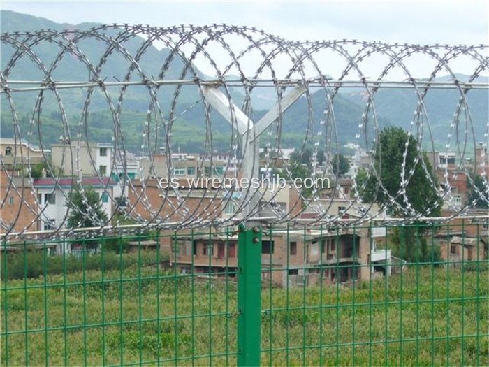 Alambre de navaja de concertina galvanizado en caliente