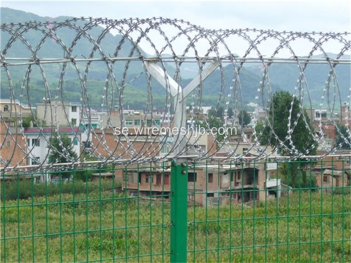 Hot-dip galvaniserad Concertina Razor Wire