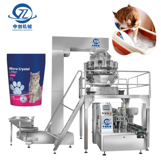 Automatic 3kg Pet Food & Cat Litter Packaging Machine for Granule Products