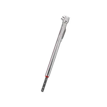 Metal Scale Pencil Pressure Tyre Gauge With Clip" could be simplified to "Pencil Tyre Gauge with Metal Scale and Clip" for a search engine title. However, if we need to make it more concise while keeping the key features, "Metal Scale Pencil Tyre Gauge wi