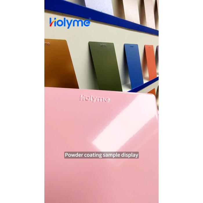 लाल दर्पण-प्रभाव पाउडर कोटिंग