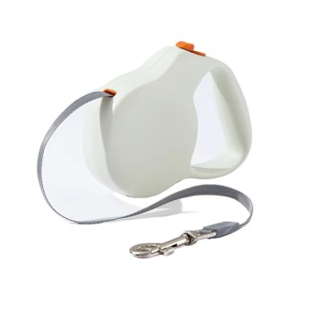 Fast Shipping Wholesale ABS Solid Color Beige Pet Dog Leashes for Hiking