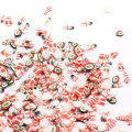 Diverse 4 * 6 MM Kerst Thema Polymeer Klei Slice Kerstvakantie Decor Sneeuwpop Sneeuwvlok Kerstman Candy Cane Clay Craft