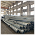 Distribution Pole Hot dip galvanizing Line transmission power pole Supplier