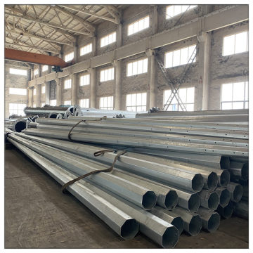 25FT hot dip galvanized steel pole