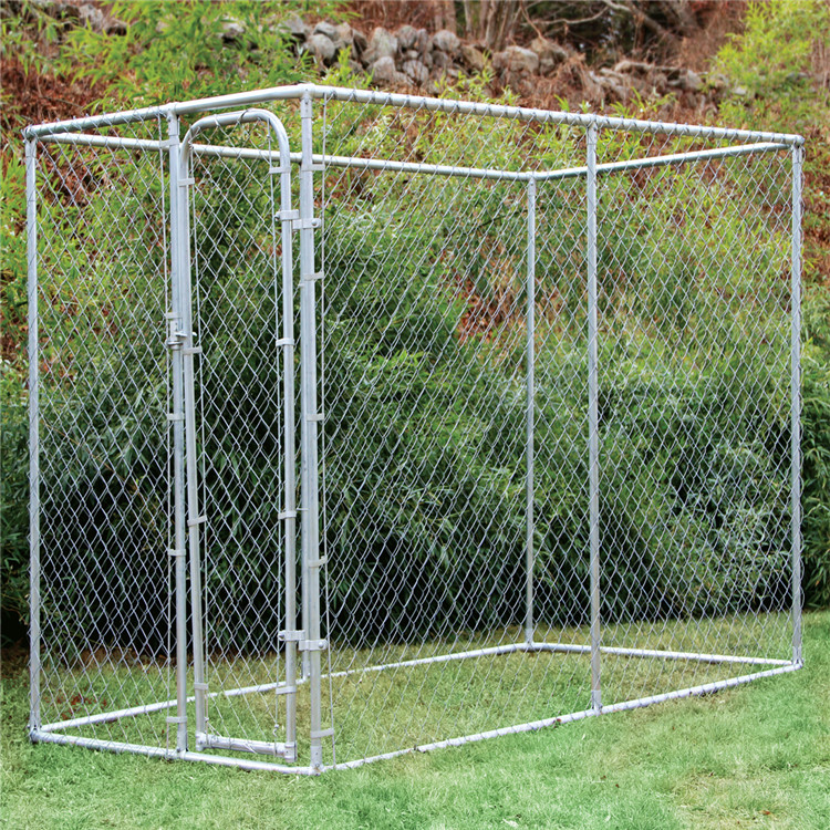 DIY Durable Galvanized Outside Chain Link Dog Kennel Images & Photos