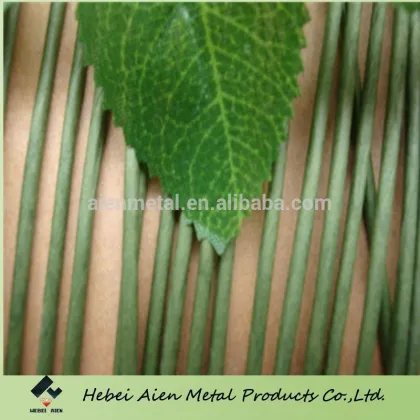 floral paper coated wire ,flower paper coated wire