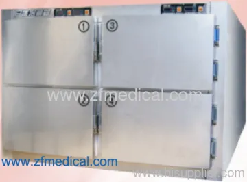4 Corpse Mortuary Freezer Casket 