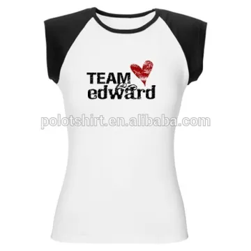 Crew neck printing high quality woman t-shirt