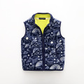 New Fashion Spring Autumn Children Baby Girls Fleece Vest Kids Boys' Woolen Printed Waistcoat Vetement Enfant Gilet Veste