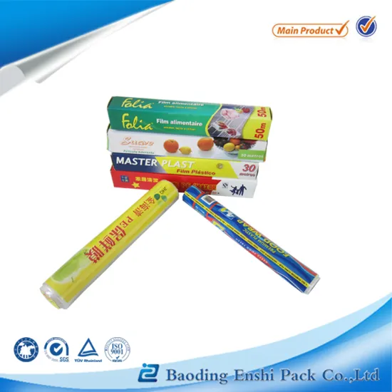 packaging film usage and transparent transparency plastic cling film