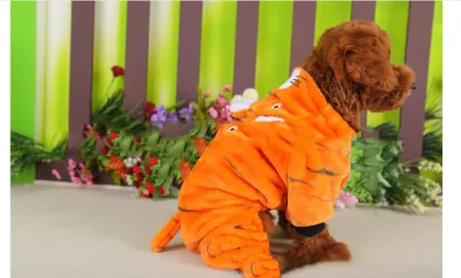 Autumn and winter four-legged dog clothes