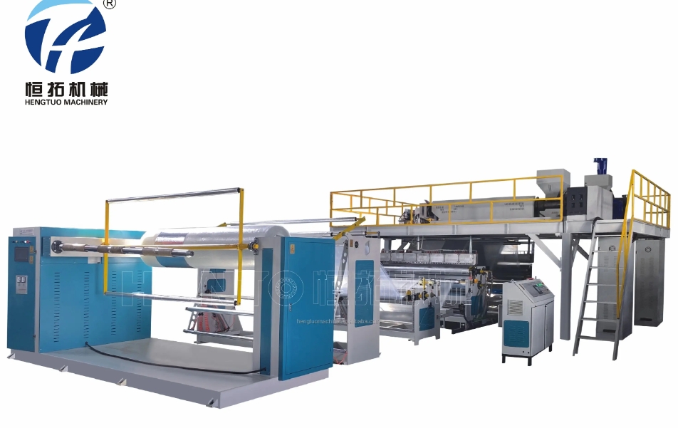 מכונת סרט בועות מורכבת תלת שכבתית עם מחורר