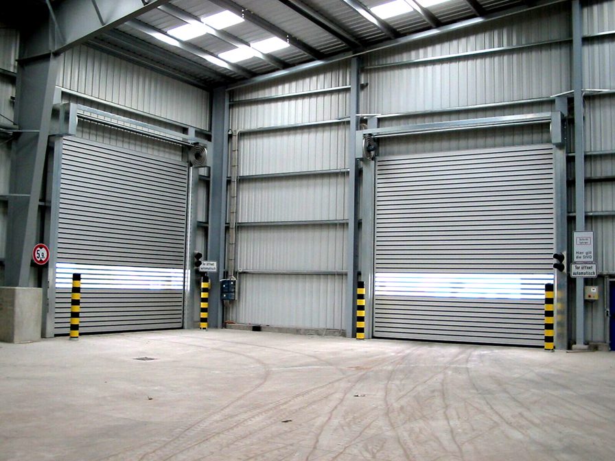 High Security Aluminum High Speed Spiral Door