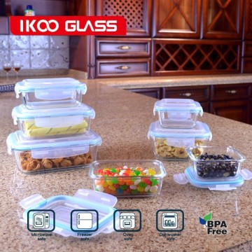 food containers glass food packing