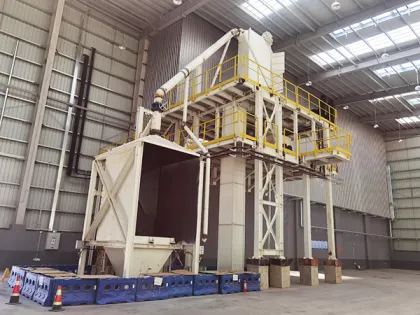 Portable steel structure platform