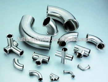 Stainless steel 304/316L Elbow / Bend Sanitary Pipe Fittings