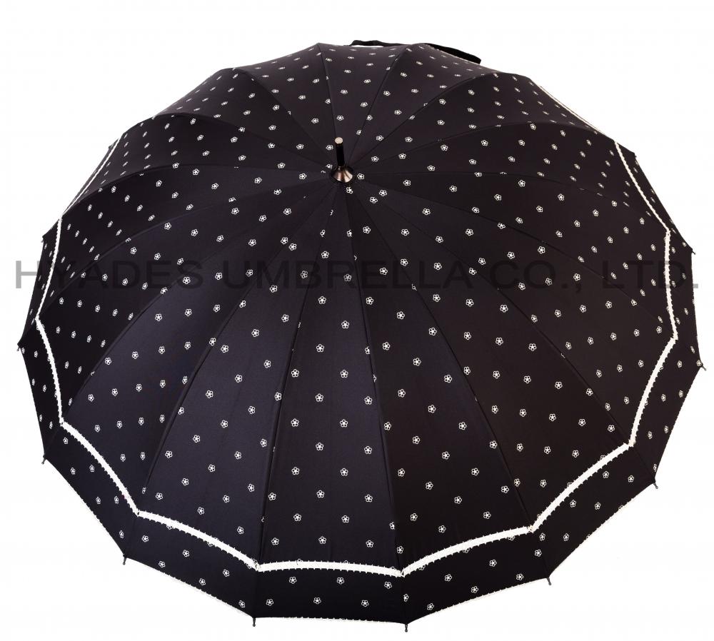 Anti-UV windproof women's umbrellas