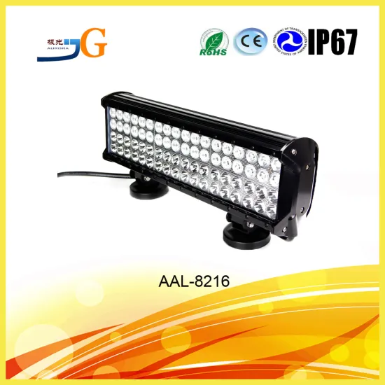 Aurora 17inch 216w led strip bar light led offroad truck suv light bar AAL-8216