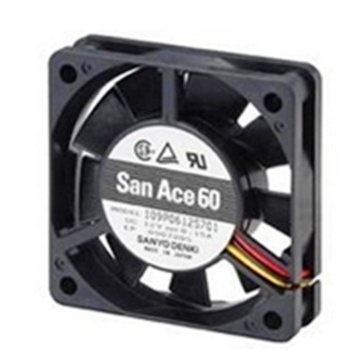 DC24V 0.06A 60x60x15 6015 Three-Wire Cooling Fan 109P0624H701